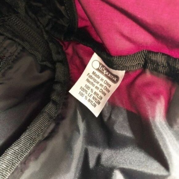 LESPORTSAC Madison Hot Pink Baby Bag Backpack  - Picture 4 of 5